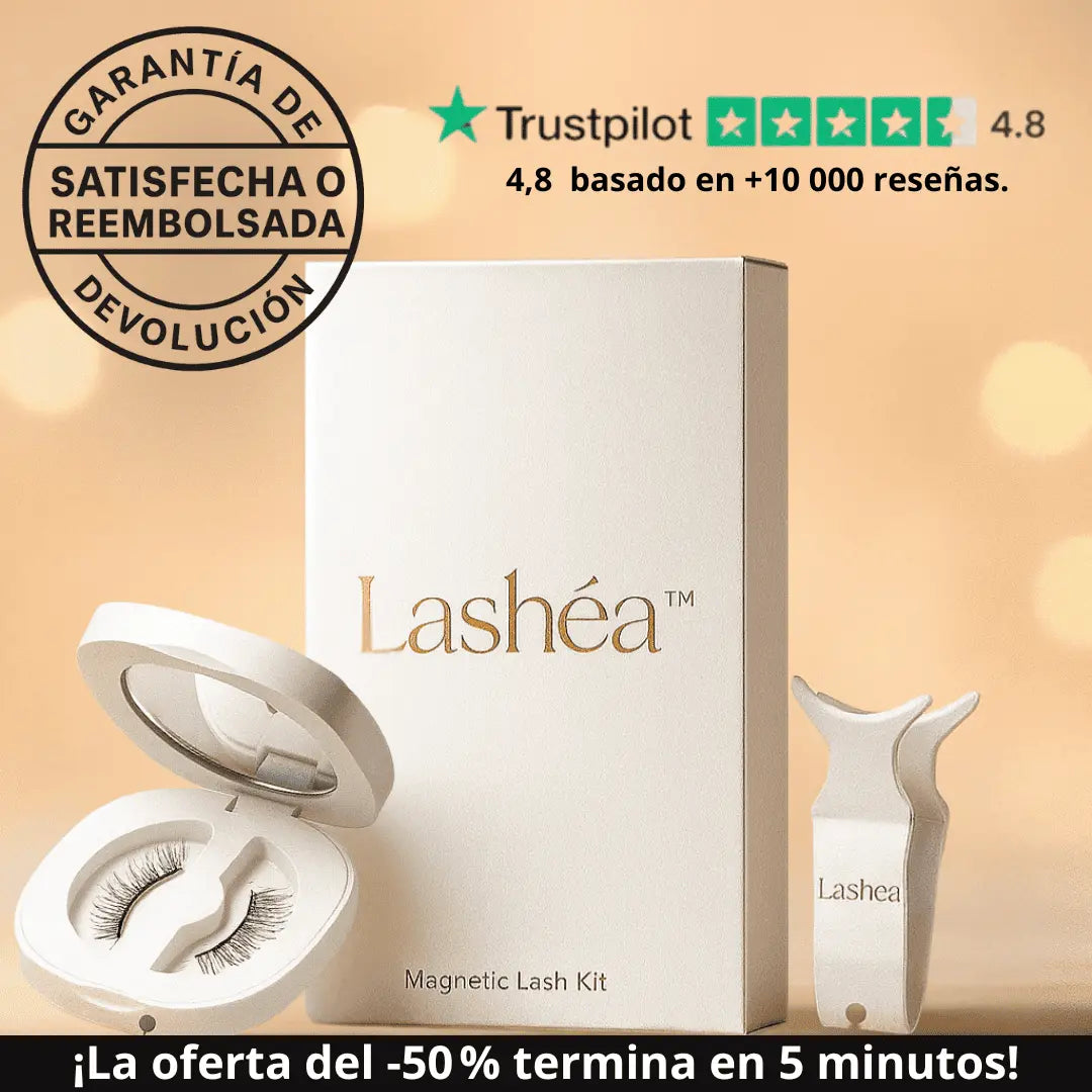 Magnetic Lashes™ – Pestañas Magnéticas Reutilizables Sin Pegamento Lashéa